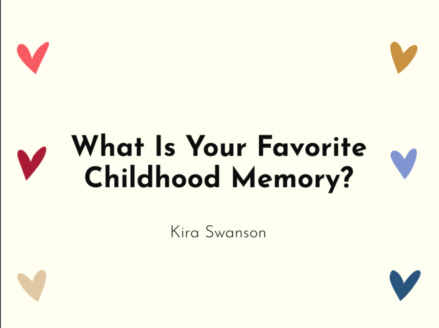 What is your favorite childhood memory?
