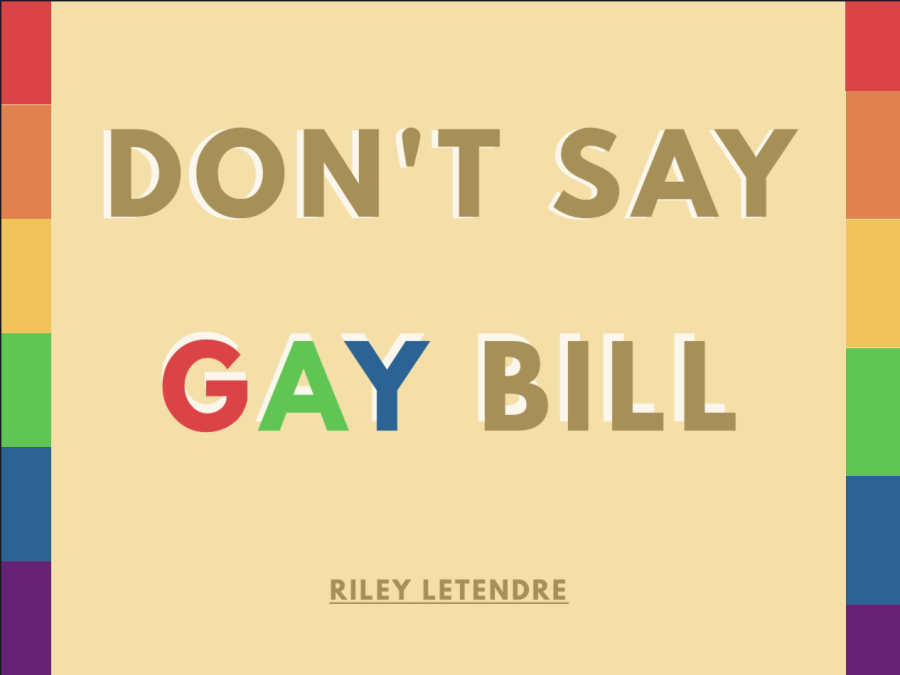 The Florida- Dont Say Gay Bill is moving through the legislature. What does this mean? 