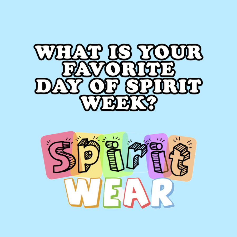What is your favorite day of spirit week?