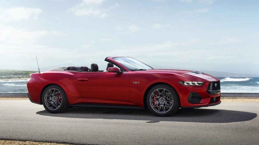 The 2024 Mustang also comes available with a convertible package for those who like living the top-down life.