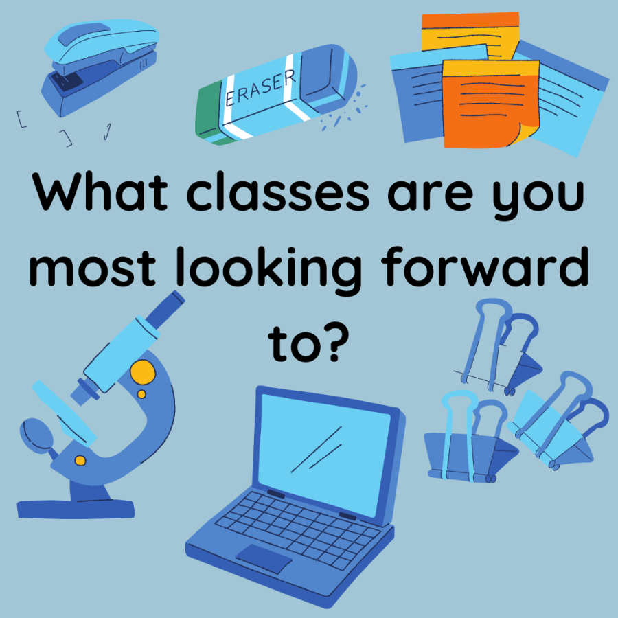 What classes are you looking forward to the most?