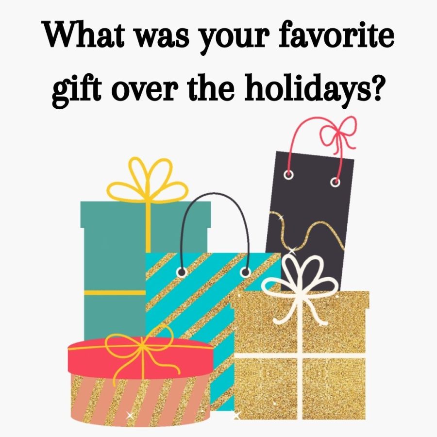 What was your favorite gift over the holidays?