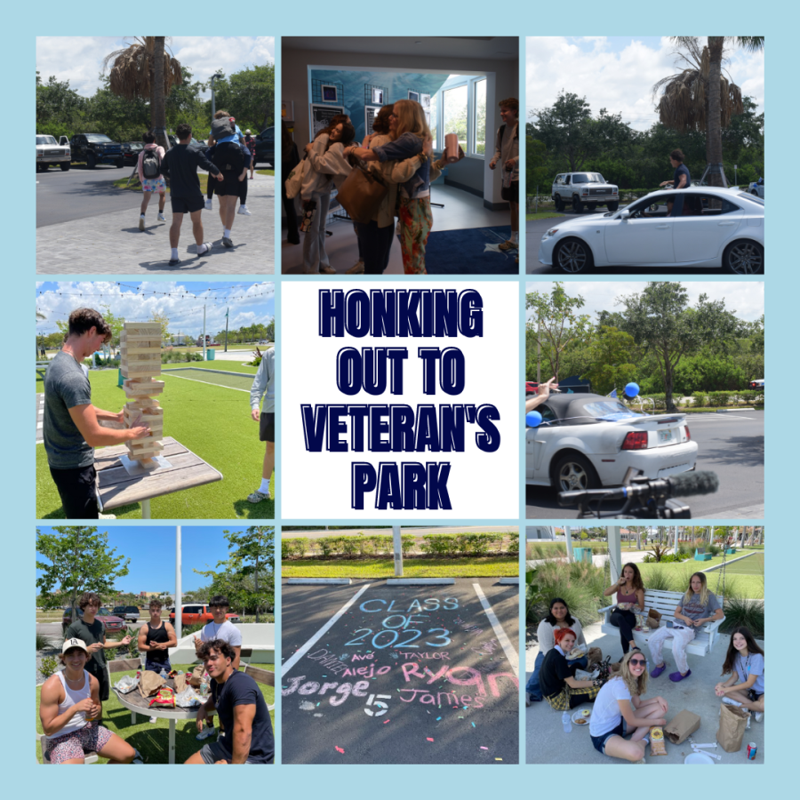 Honking Out to Veterans Park