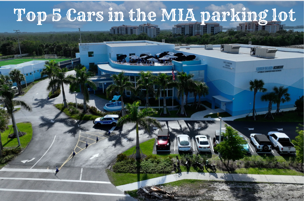 Marco Island Academys students opinion on the Top 5 Cars In the MIA Parking Lot