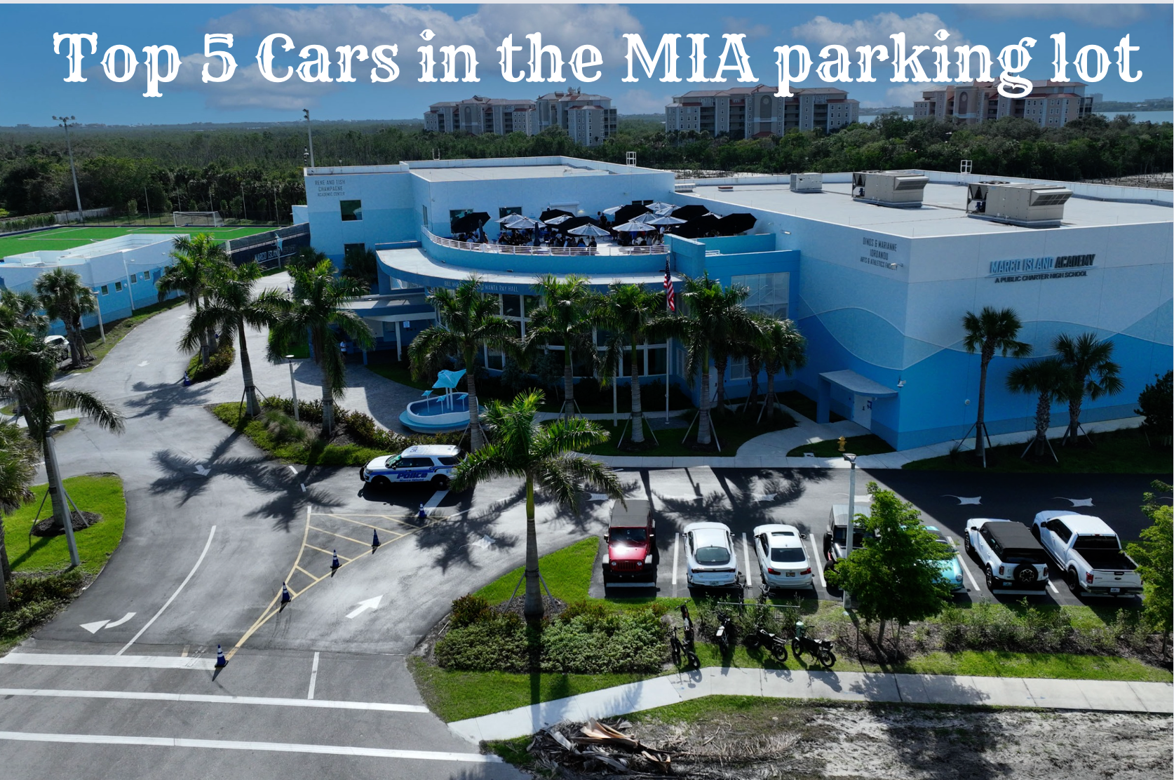 Top 5 Cars In The MIA Parking Lot