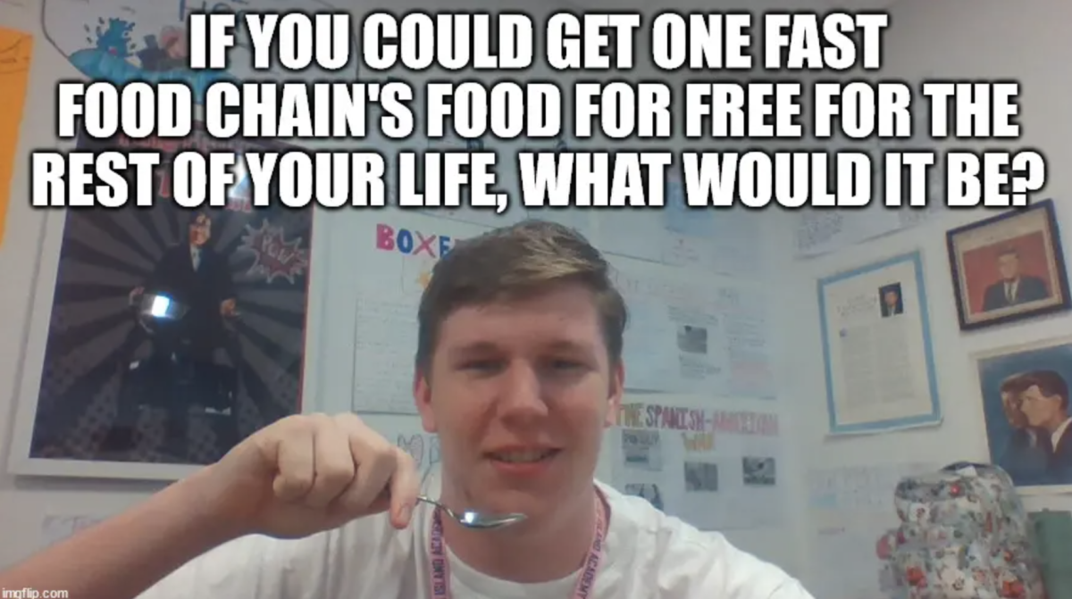 If You Could Get One Fast Food Chain's Food For Free For the Rest Of Your Life, Which Would it Be?