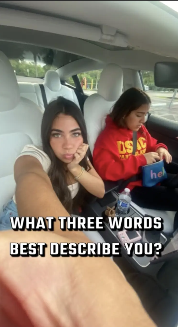 What Three Words Best Describe You?