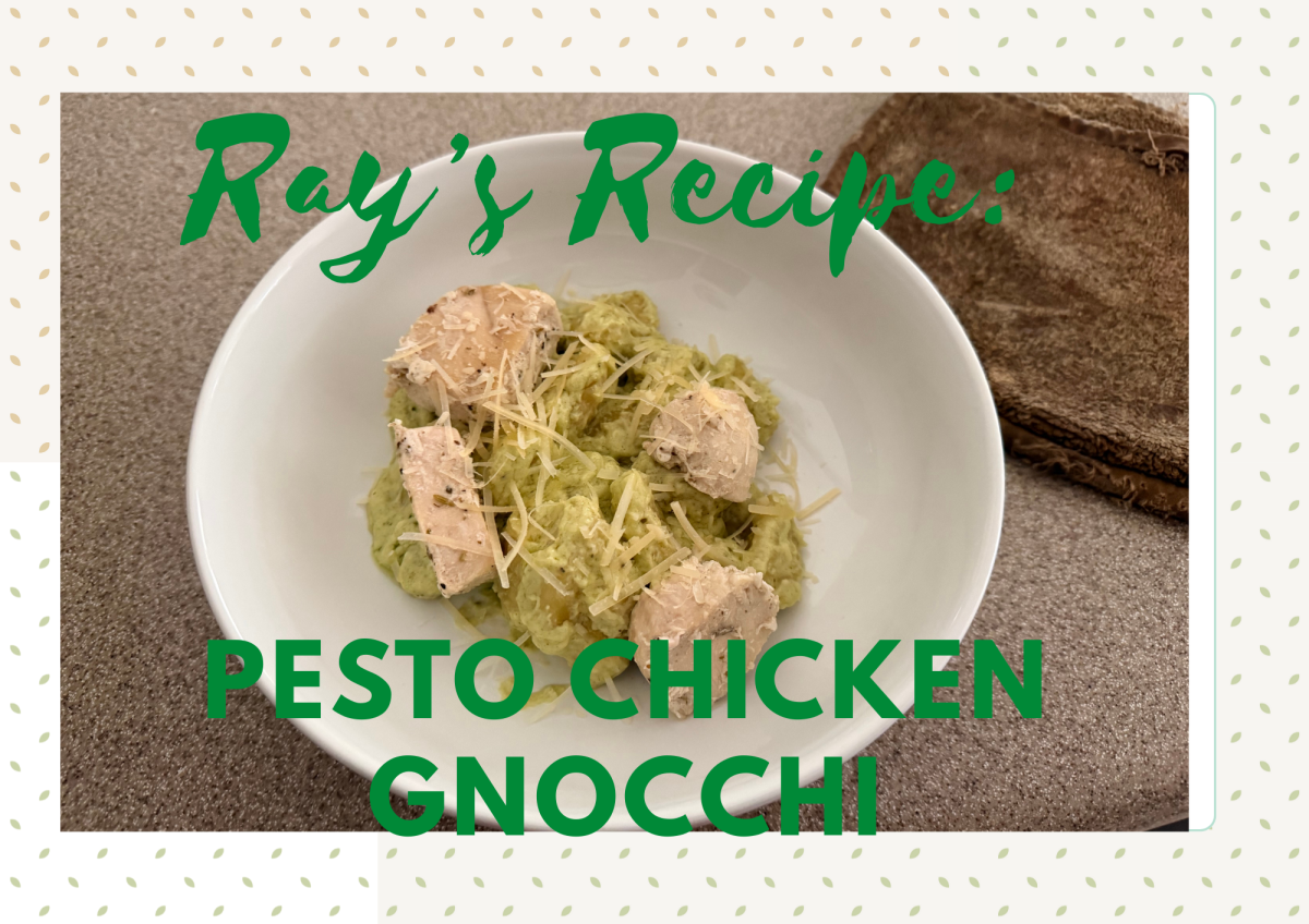 Our new Ray's Recipe: Pesto Chicken Gnocchi ready to be eaten and enjoyed! 