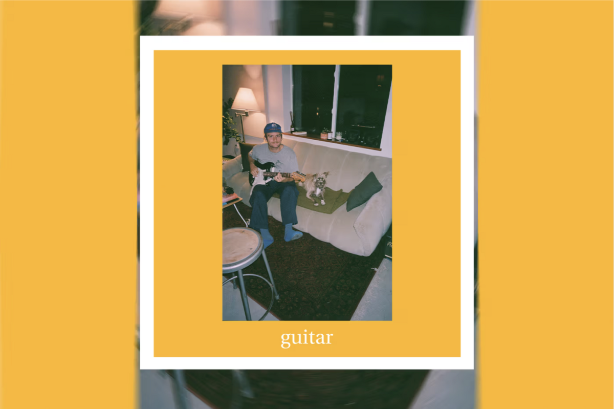 Mac Demarco's official album cover for his new album "Guitar" 