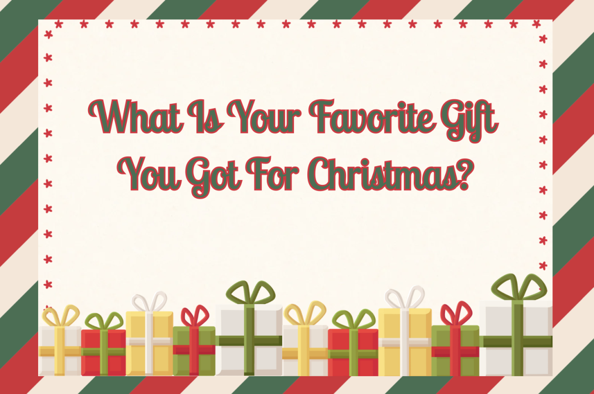 Rayport: What Is Your Favorite Gift You Got For Christmas?