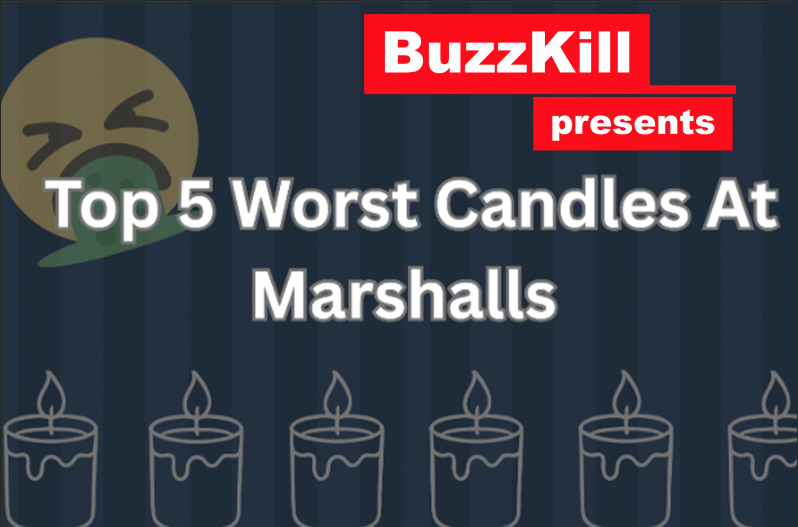 Top 5 Worst Candles At Marshalls