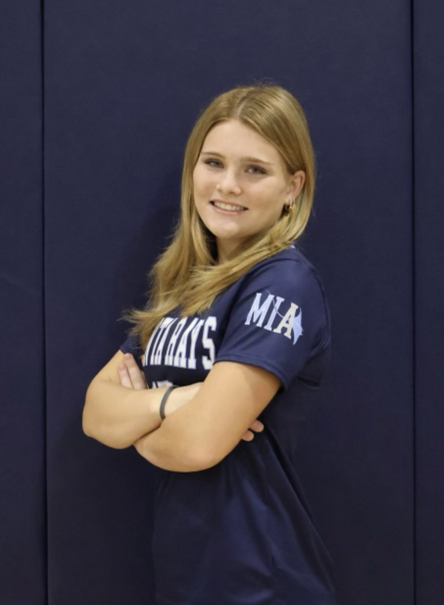 Senior Aubrey Guidry.